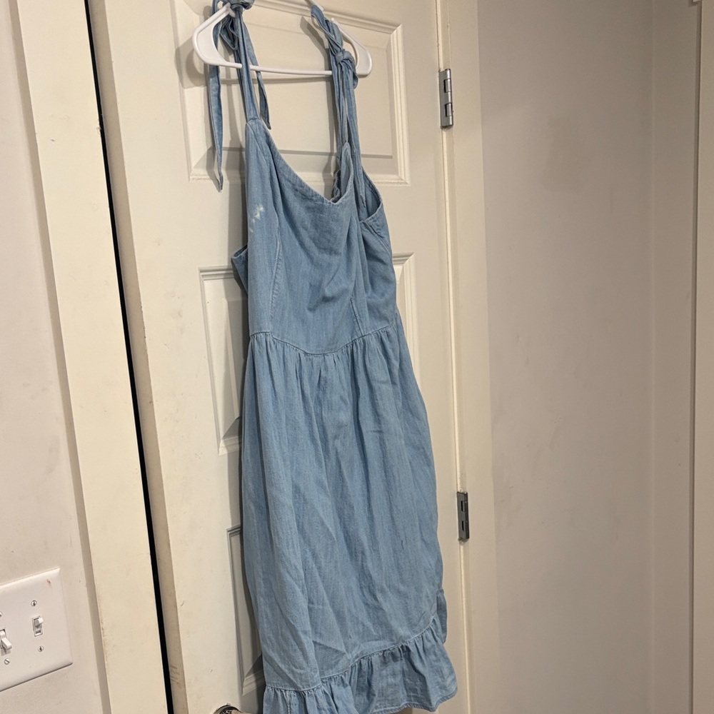 Old Navy Light Blue Denim Dress